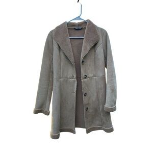 SHEIN Cozy Teddy Jacket Tan Size Small